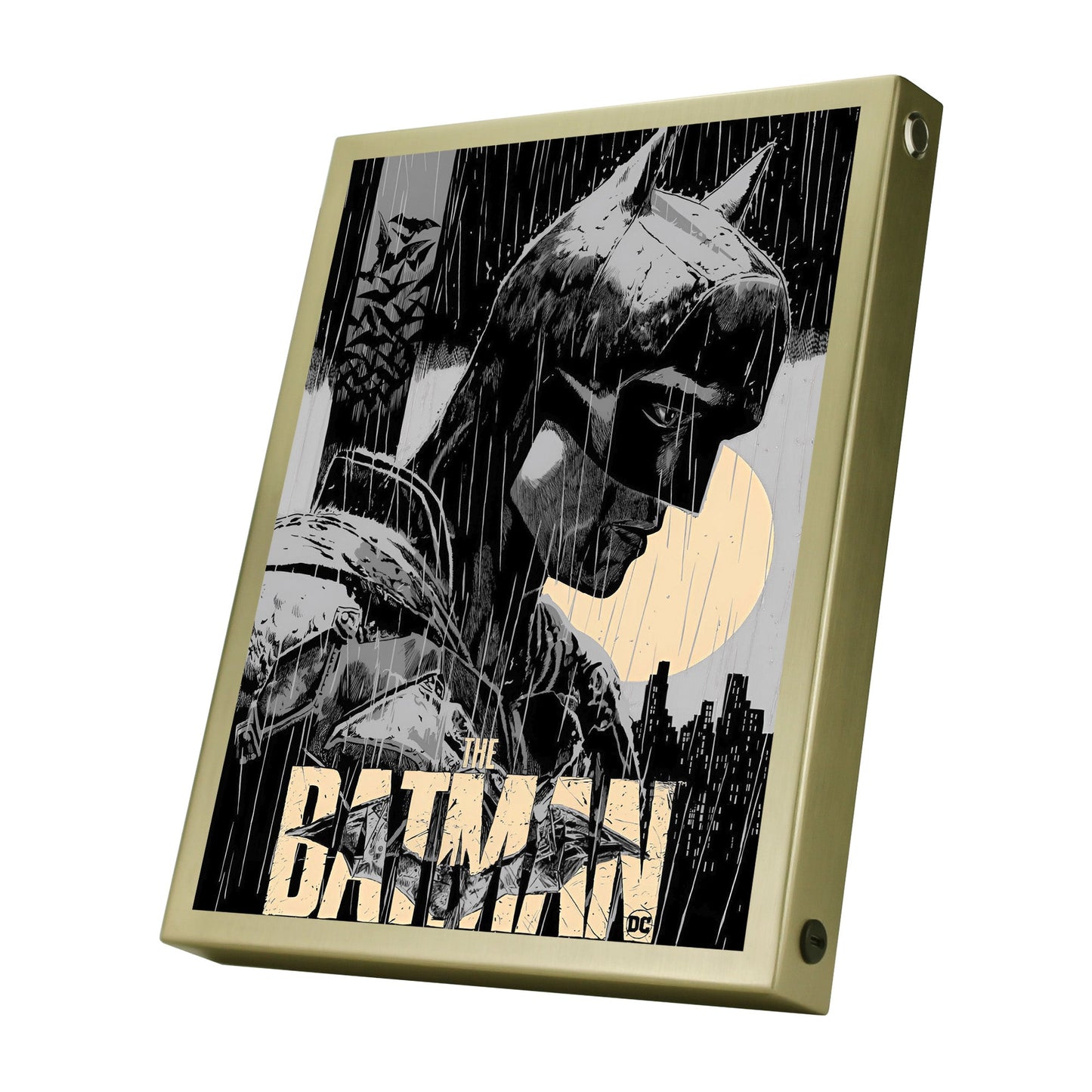 The Batman Comic Style Poster