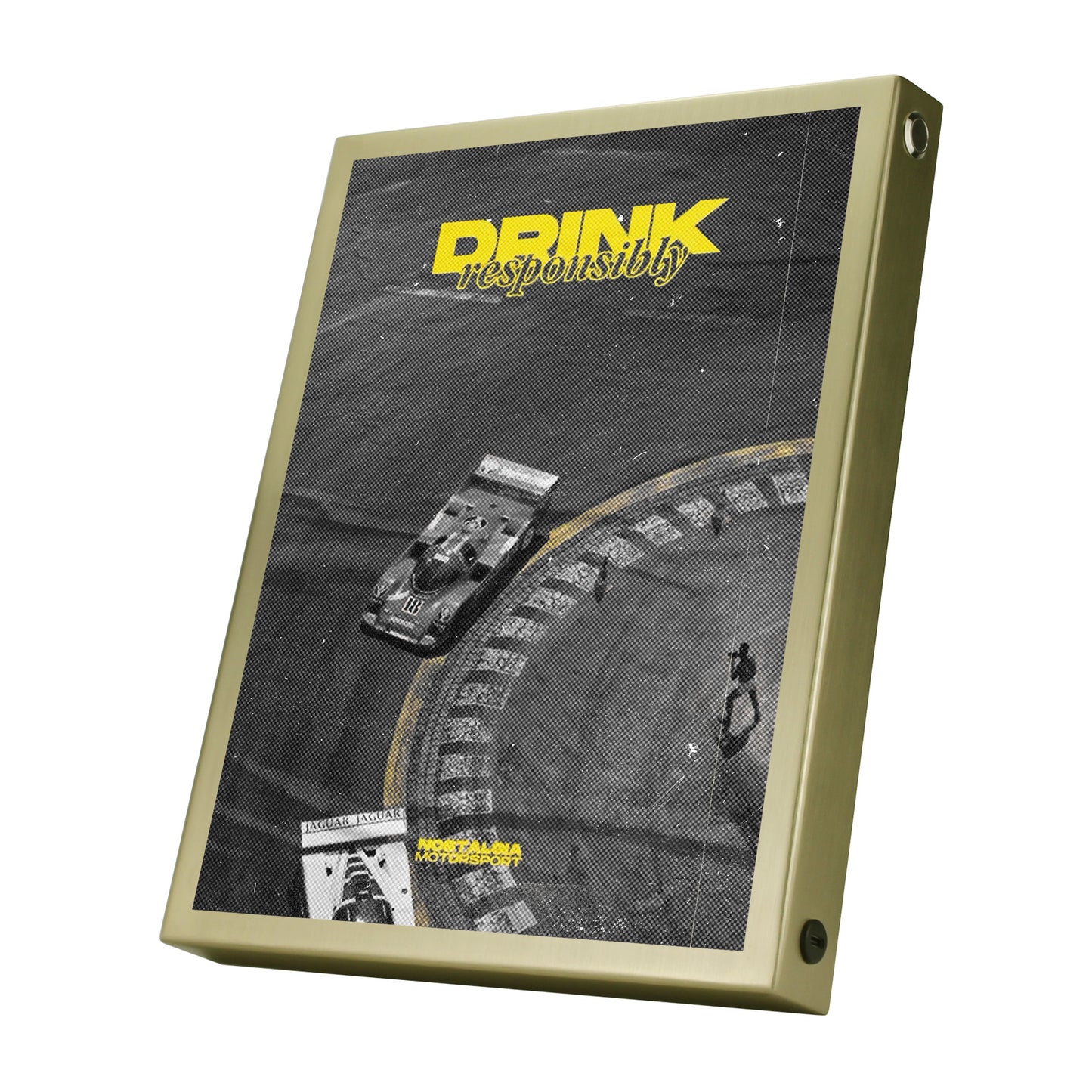 Motorsport Drink Responsibly Poster