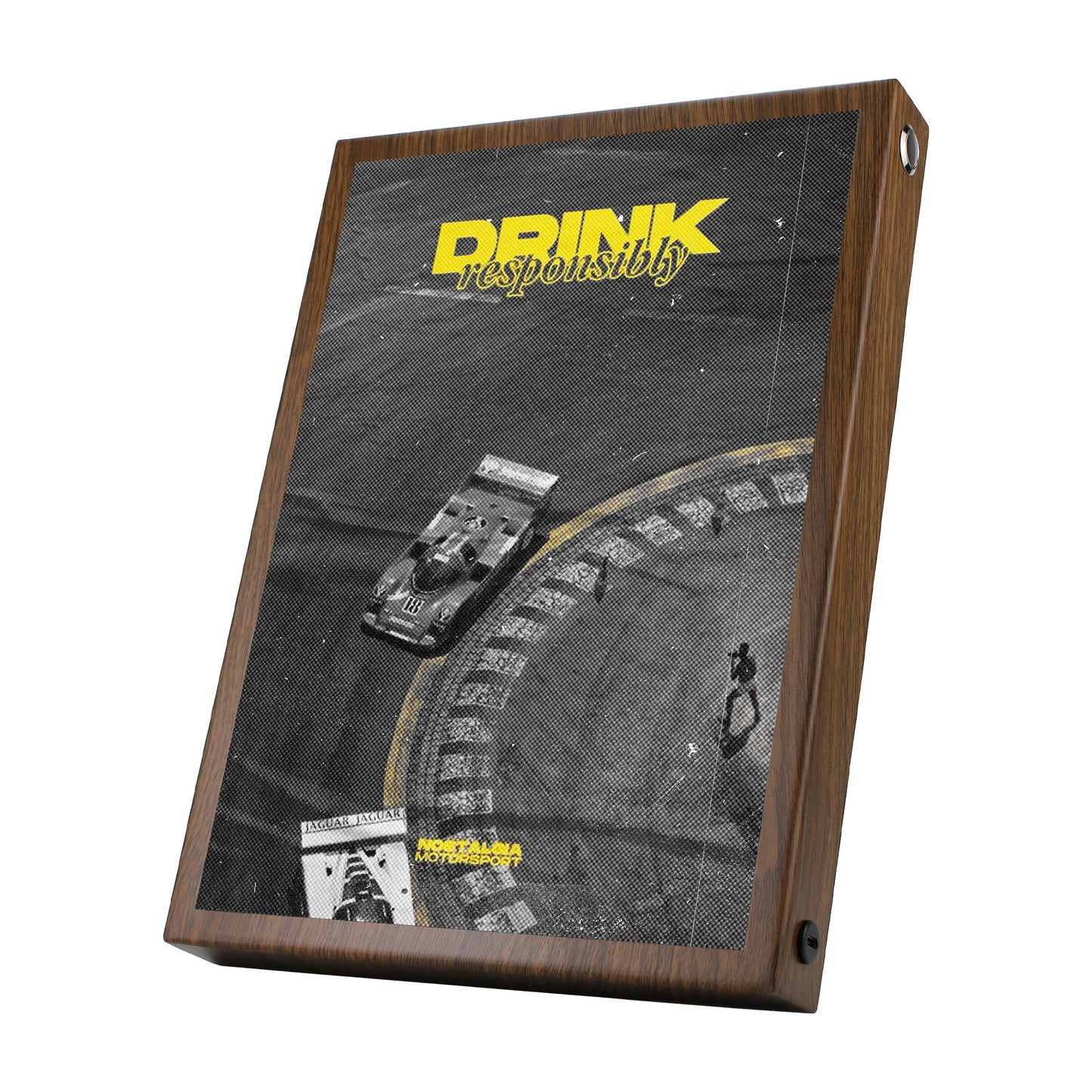 Motorsport Drink Responsibly Poster