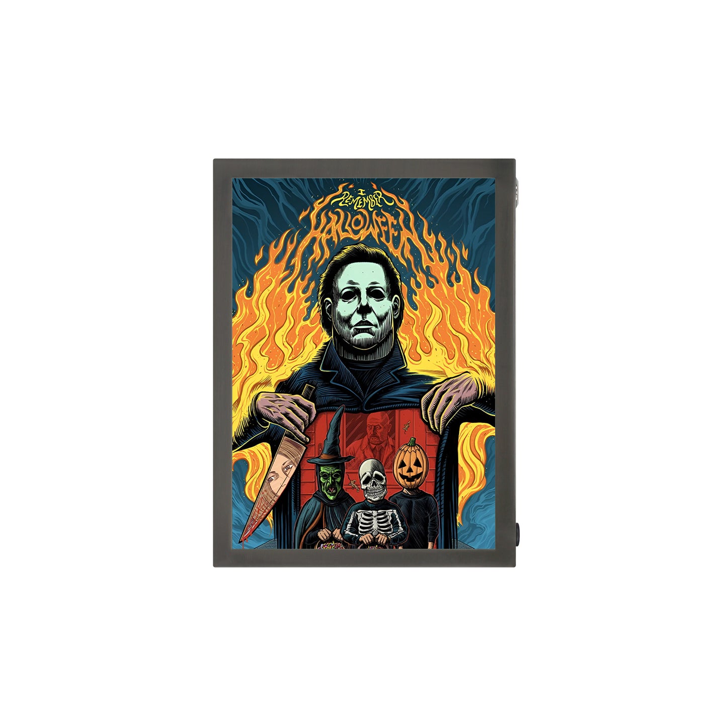 Halloween Comic Poster