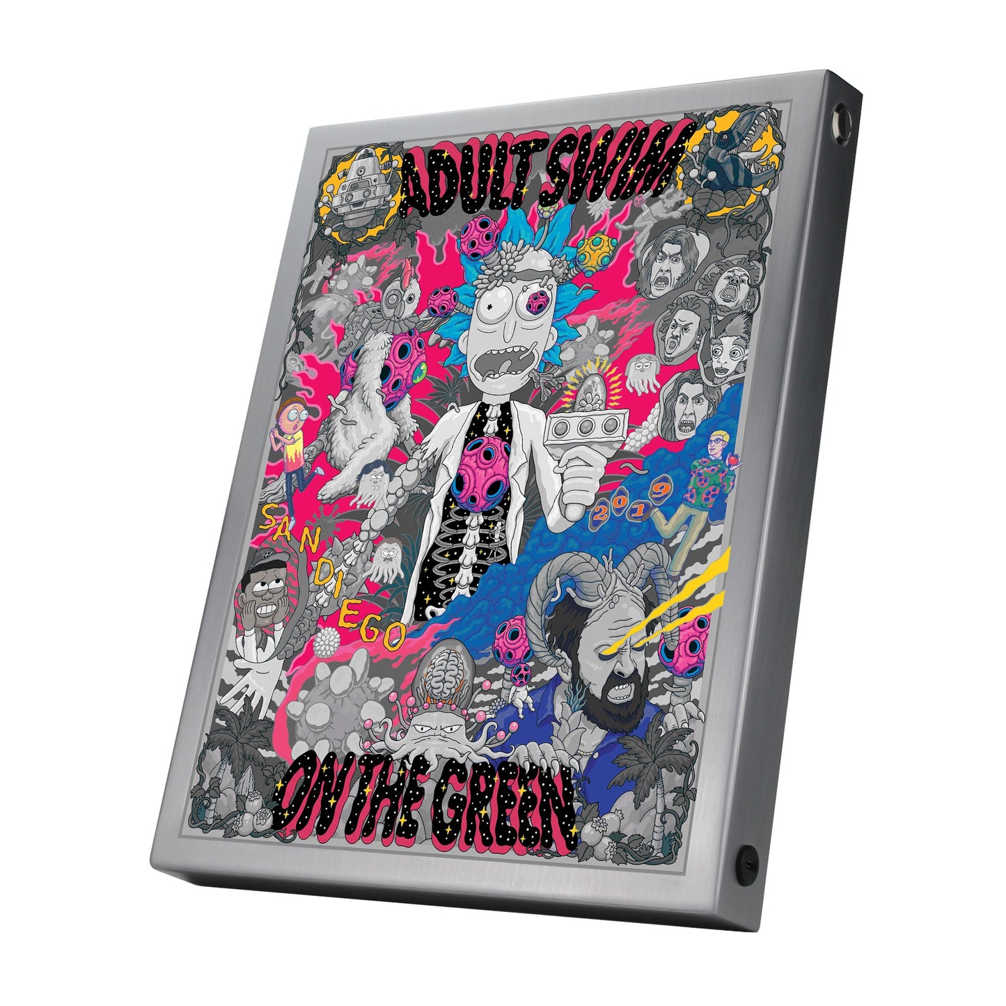 Rick and Morty-San Diago Adult Swin on the Green