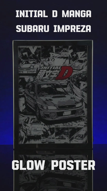 INITIAL D Manga Subaru Impreza